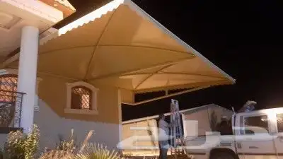 مظلات وسواتر وهناجر 8