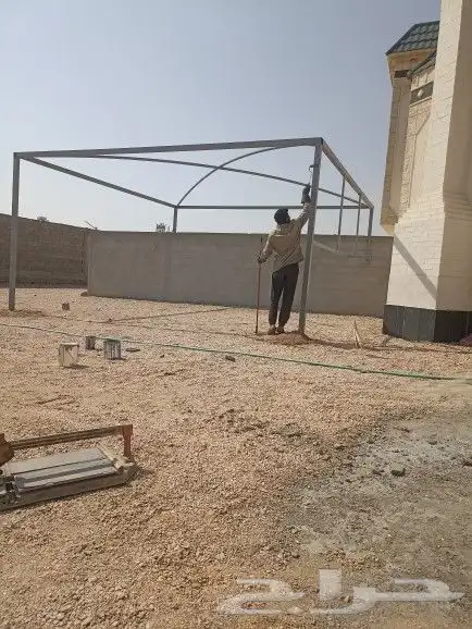 مظلات سواتر جلسات مواقف سيارات هناجر مستودعات 5