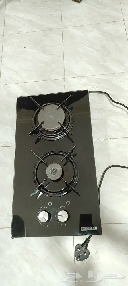 بوتاجاز سطحي زجاجي - عينين 5