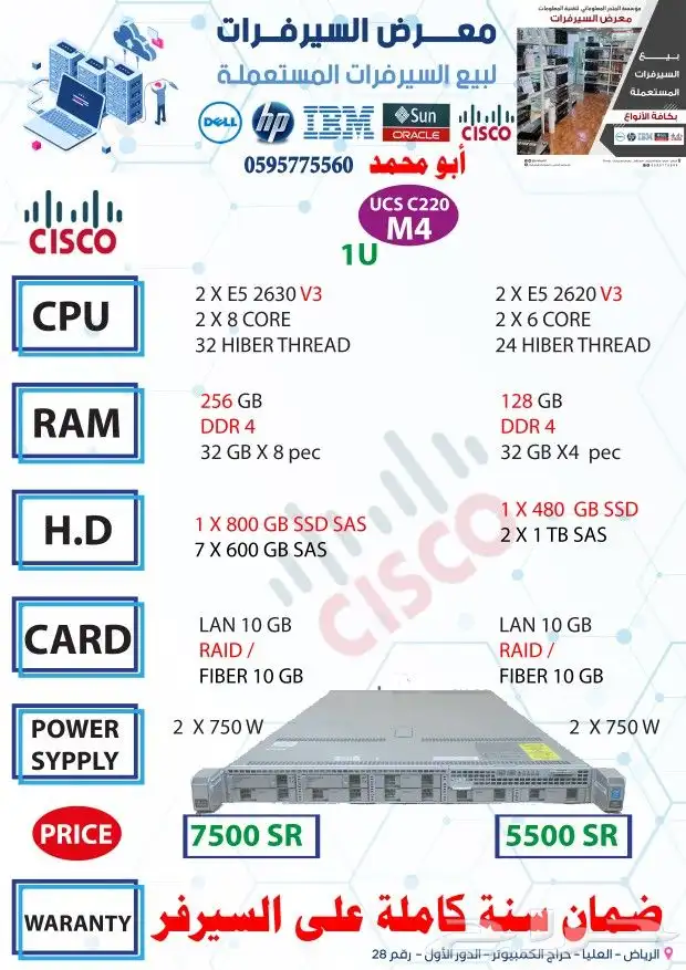 سيرفرات مستعملة وجديدة للبيع 49