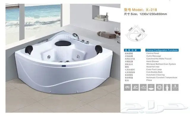 جاكوزي شخص وشخصين مقاسات متنوعة 14
