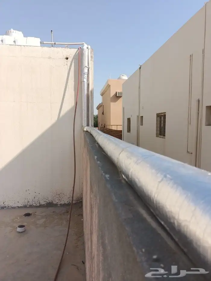 تغليف مواسير المياه من الحرارة وعزل اسطح حمامات خزانات 1