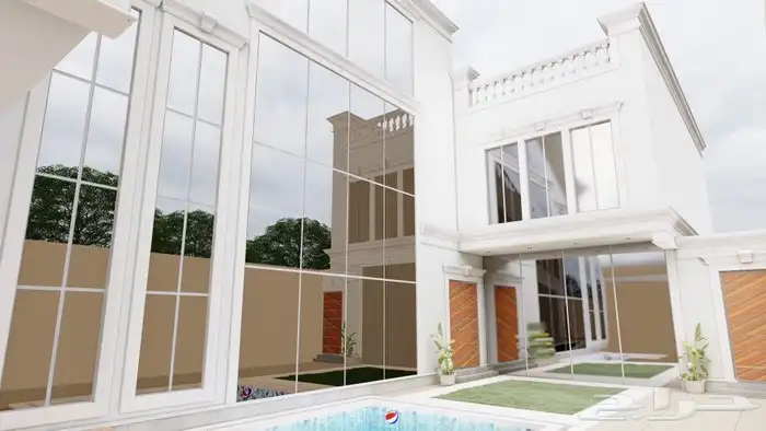 تصميم ديكورات داخليه و خارجيه 2