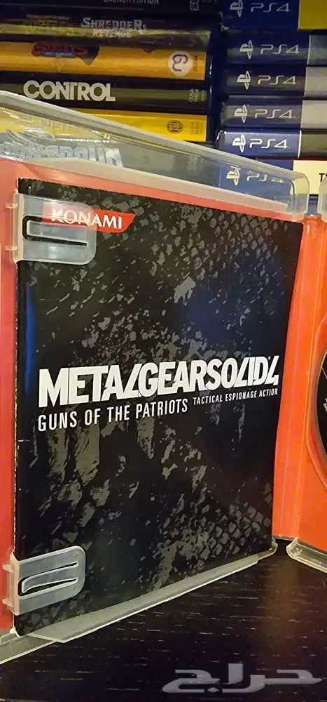 Metal Gear Solid 4 ps3 للبيع like new 4
