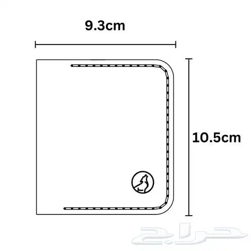 للبيع محفظة جلديه أصلية 4