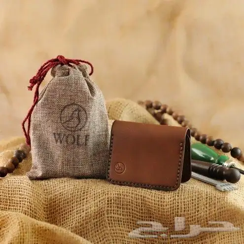 للبيع محفظة جلديه أصلية 5