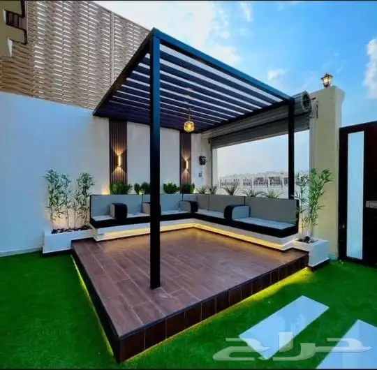 مضلات سواتر برجولات جميع انواع الحداده 1