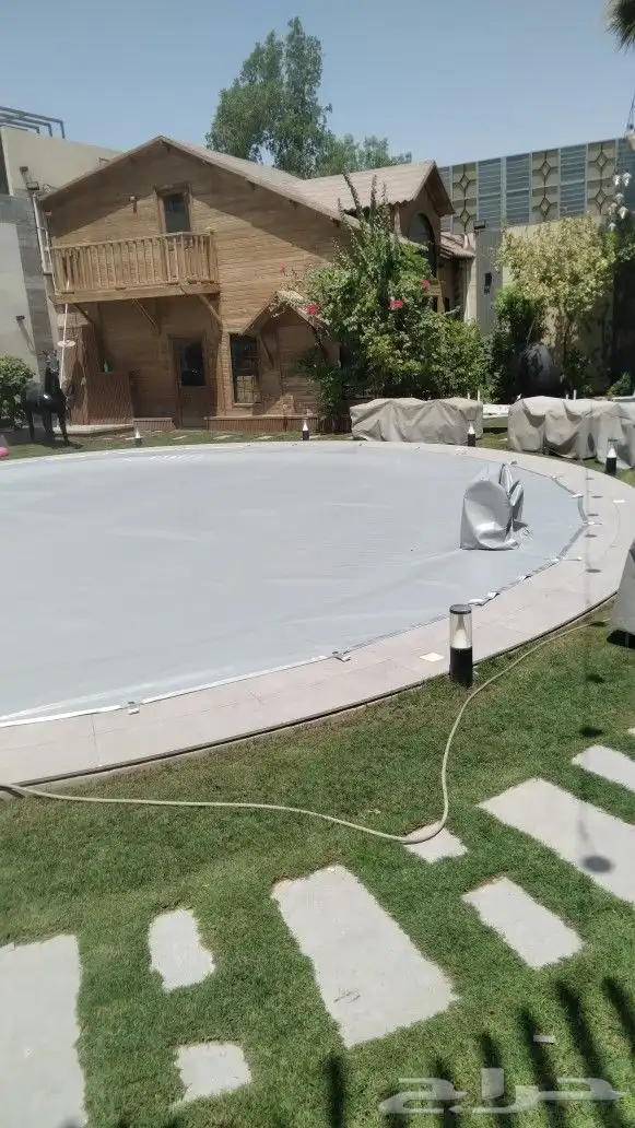 غطا مسبح يوجد لدينا جميع أغطيه المسابح 1