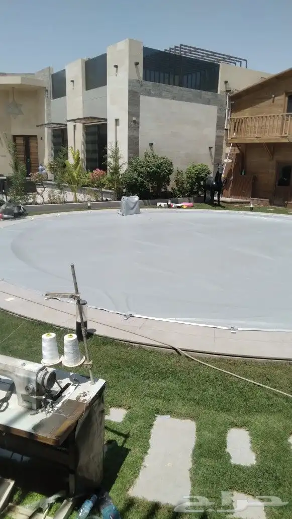 غطا مسبح يوجد لدينا جميع أغطيه المسابح 2