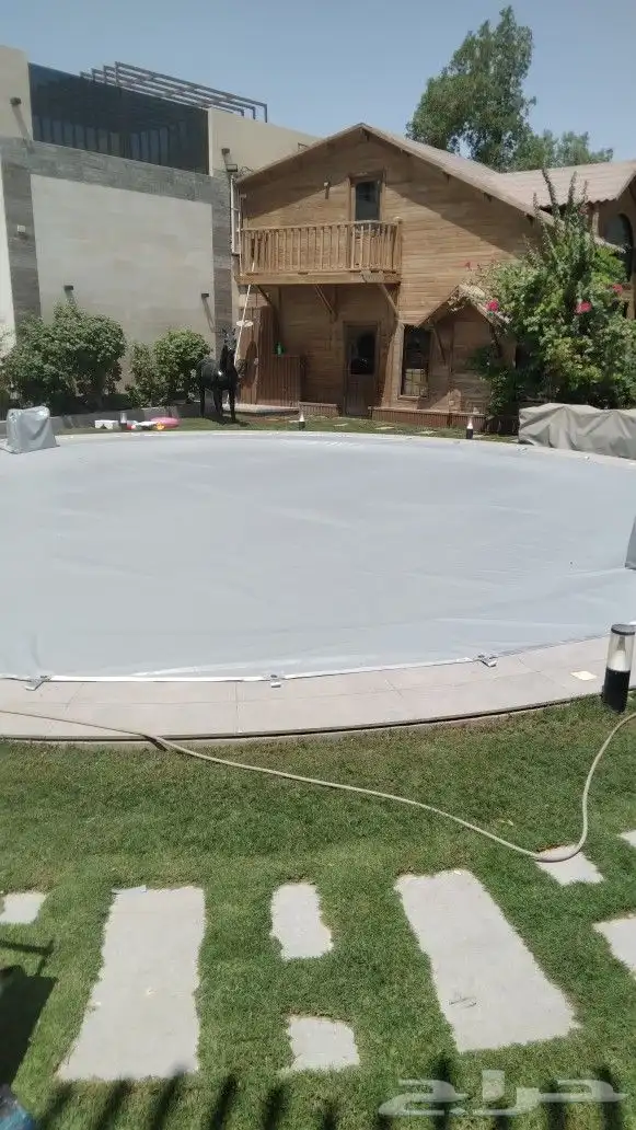 غطا مسبح يوجد لدينا جميع أغطيه المسابح 0