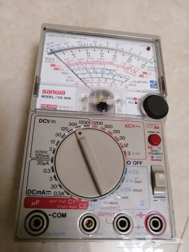 جهاز فحص sanwa - 506 ياباني اصلي جديد لم يستخدم 3
