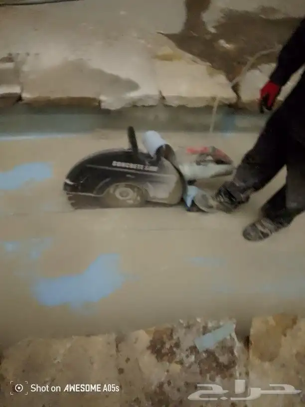 قص خرسانه بالمنشار اليزر 5