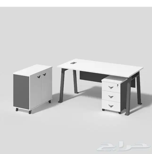 طقم مكتب حق مدير و كراسي دوار مودرن 10
