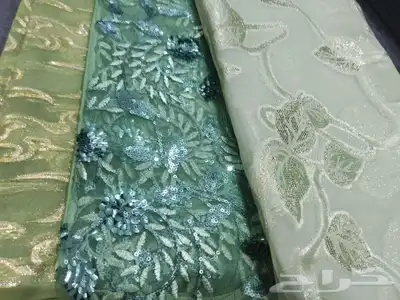 طقم قماش درع يمني نوع القماش فرنسي 8