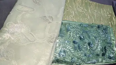 طقم قماش درع يمني نوع القماش فرنسي 4