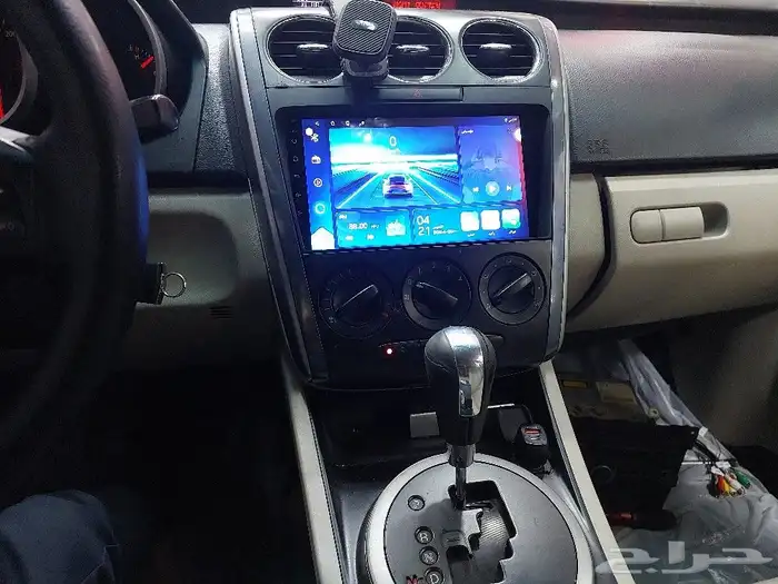 شاشه مازدا cx7 موديل 2010 بنضام الأندرويد وخاصيه الكار بلي 1