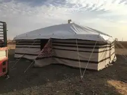 بيوت شعر جميع المقاسات ابيض وسود 9