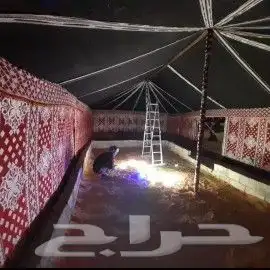بيوت شعر جميع المقاسات ابيض وسود 6