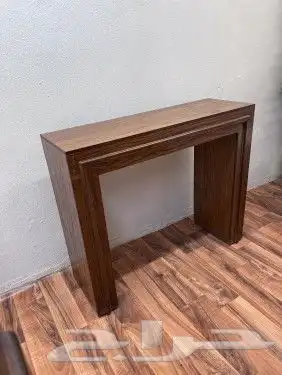 مدخل طاوله استقبال خشبي 0