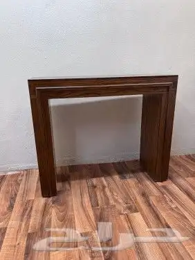 مدخل طاوله استقبال خشبي 5