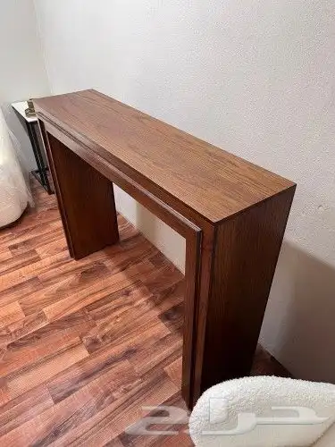 مدخل طاوله استقبال خشبي 3