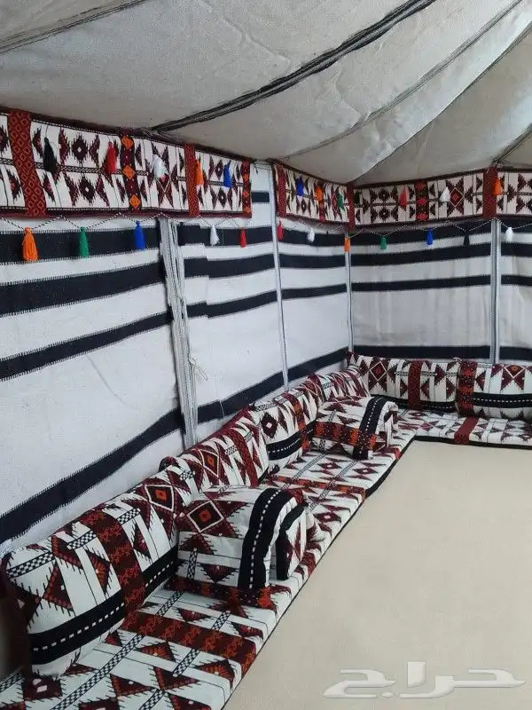 خيام بيض بيوت شعر تجهيز مخيمات 4