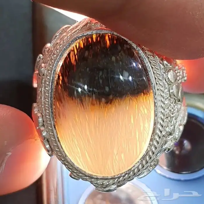 عقيق يماني مسماري لونين 5