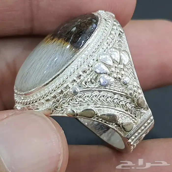 عقيق يماني مسماري لونين 4