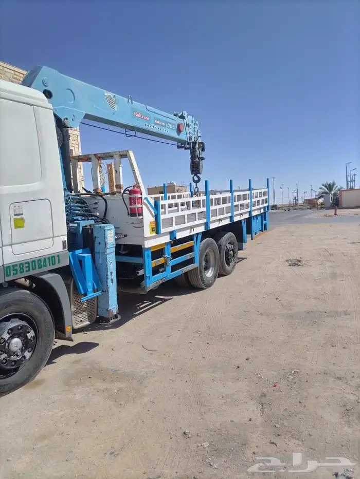 ونش كرين 10 طن للايجار Boom truck 10 ton for 10