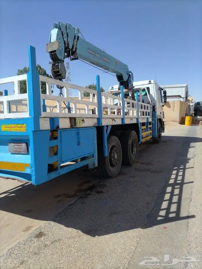 ونش كرين 10 طن للايجار Boom truck 10 ton for 9