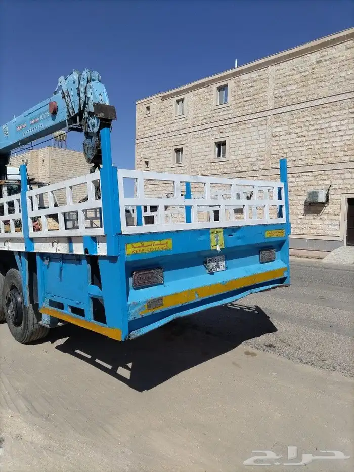 ونش كرين 10 طن للايجار Boom truck 10 ton for 12