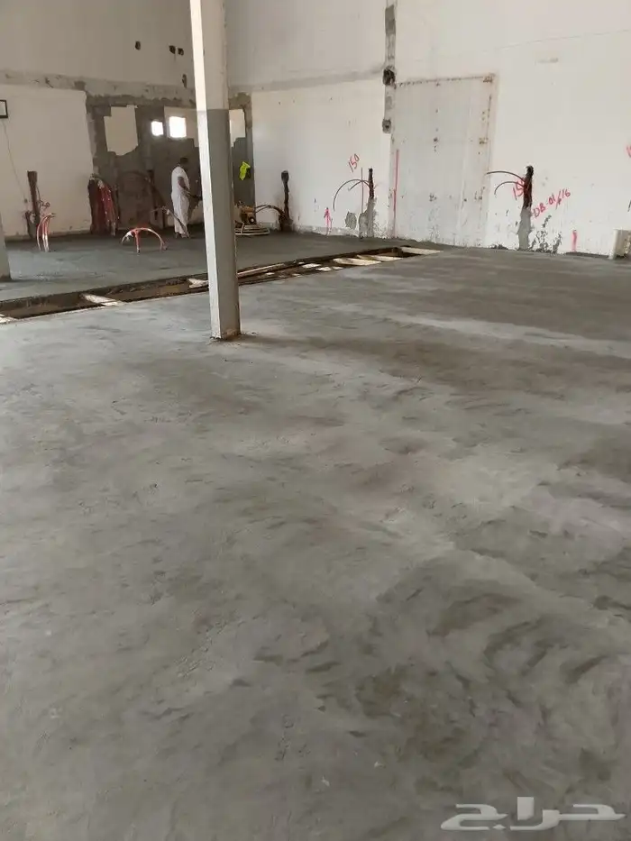 مروحية هيلكوبتر بالأحساء صبة ميول تنعيم أسقف 0