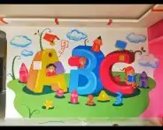 رسم الملاعب والروضات ومغاسل السيارات 0