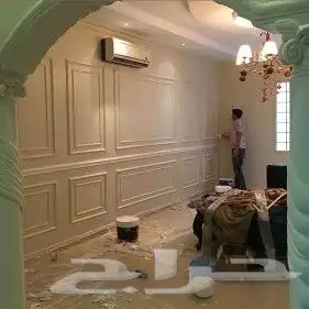 دهانات بويه بروفايل ورق جدران جبس عادي وفرنسي 0