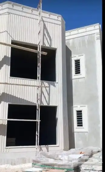ديكورات ونقشات خارجيه لياسه ملونه بديل الحجر اسعار مناسبه 5