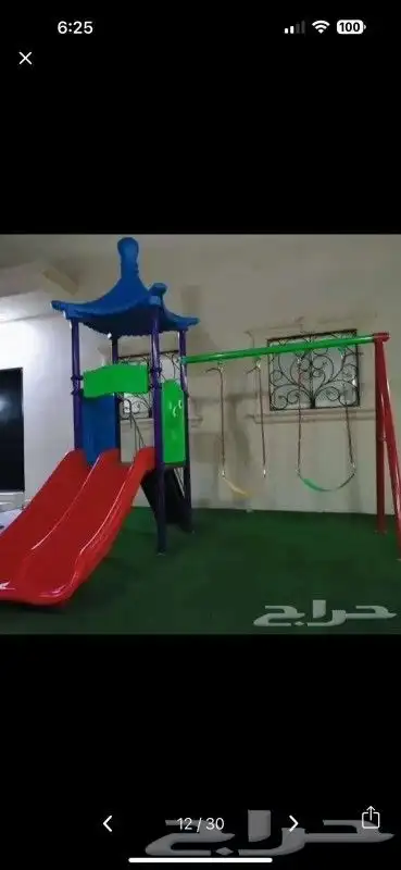 العاب حدائق كبير ومتوسطة زحاليق نطاطات مراجيح 37