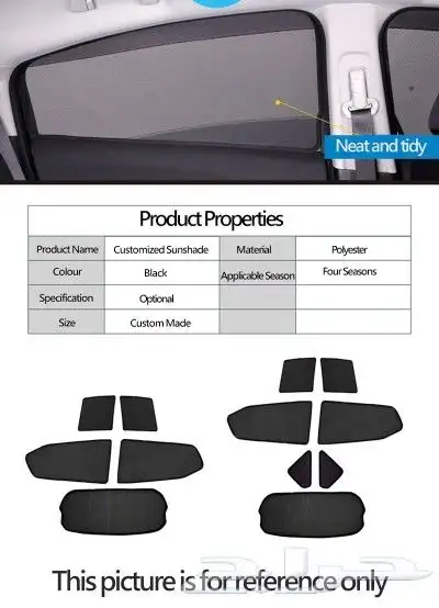 ستائر تظليل للسيارة مخرمه بجوده عاليه 4