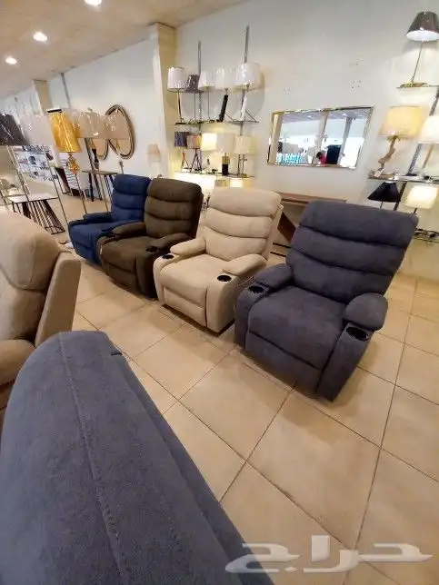 كراسي استرخاء مفرده قماش 1