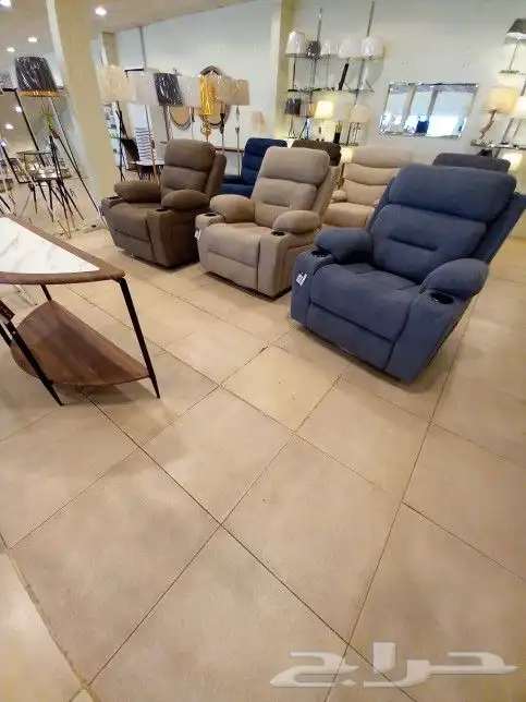 كراسي استرخاء مفرده قماش 9