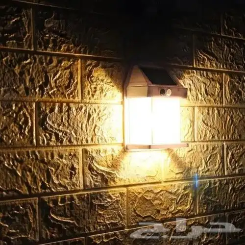 مصباح طاقة شمسية مزدوج 2 لمبه. 1