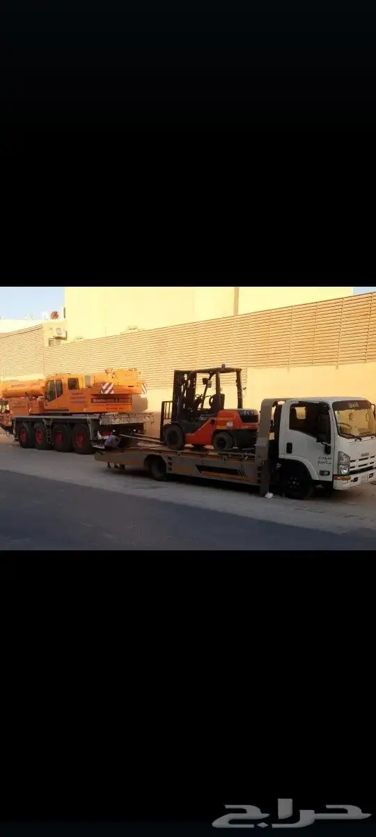 رافعه شوكيه تحميل وتنزيل للتأجير مشاوي بجميع الاطنان10طن3طن 7