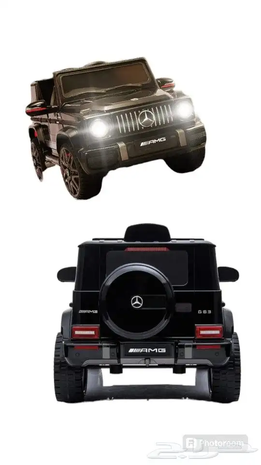 وصل الجديد  سيارة مرسيدس جيب A.M.G للاطفال 1