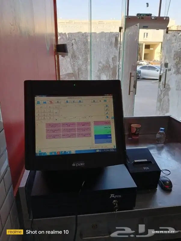 جهاز كاشير متكامل كاشير مغسلة كاشير مطعم كاشير تموينات مطاعم 1
