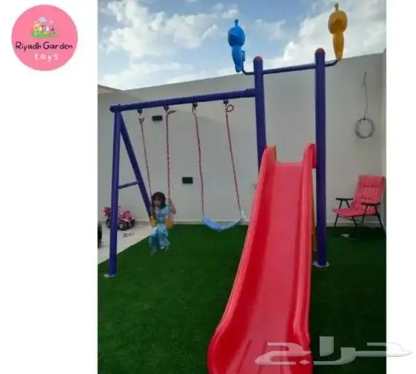 العاب حدائق كبير ومتوسطة زحاليق نطاطات مراجيح 40