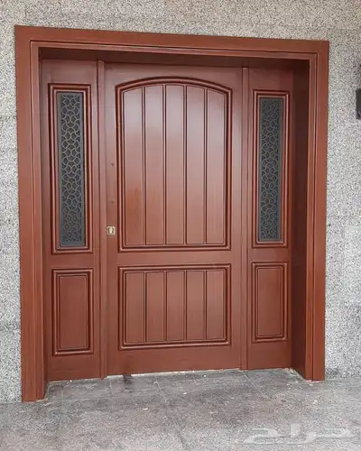 ابواب حديد كلادينج والمنيوم 25