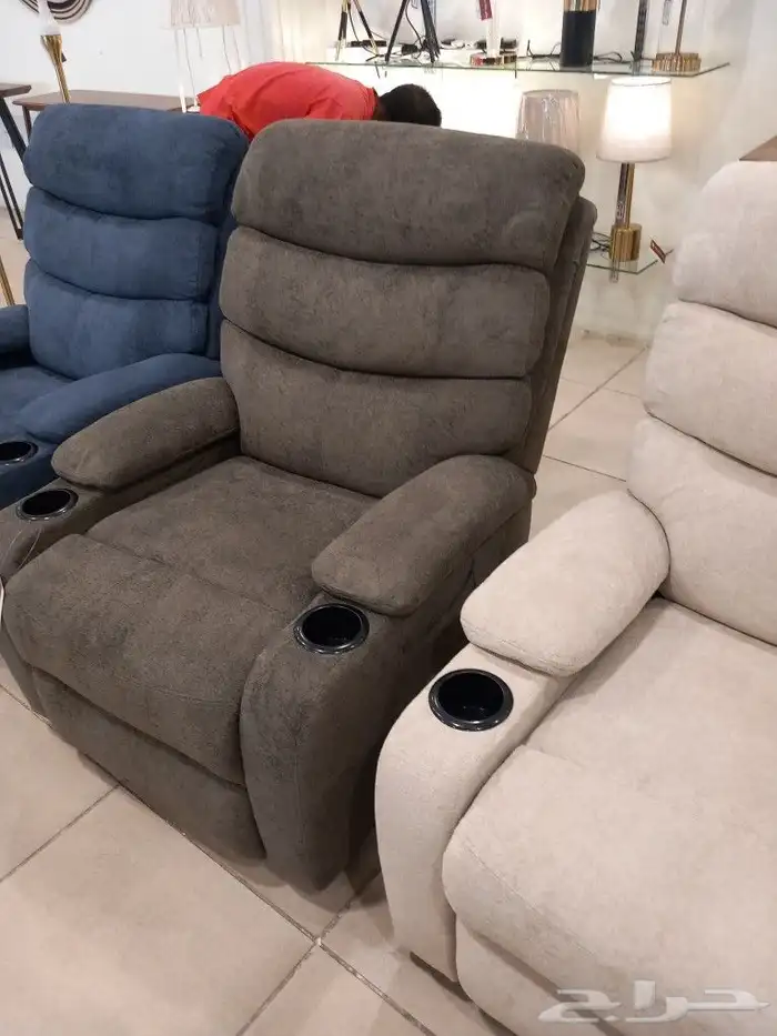 كراسي استرخاء مفرده قماش 6