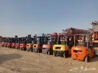 تأجير رافعات شوكية Forklifts رافعات يدويه  Manual lifts سي 1