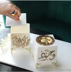 مبخره اكريليلك بالاسم الي تبيه حسب الطلب يتم تجهيز الطلب في 3