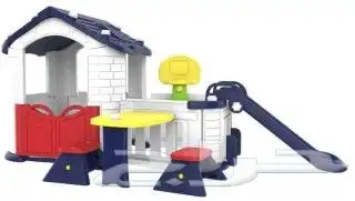 بيت اطفال بلاستيك مع زحليقة 5