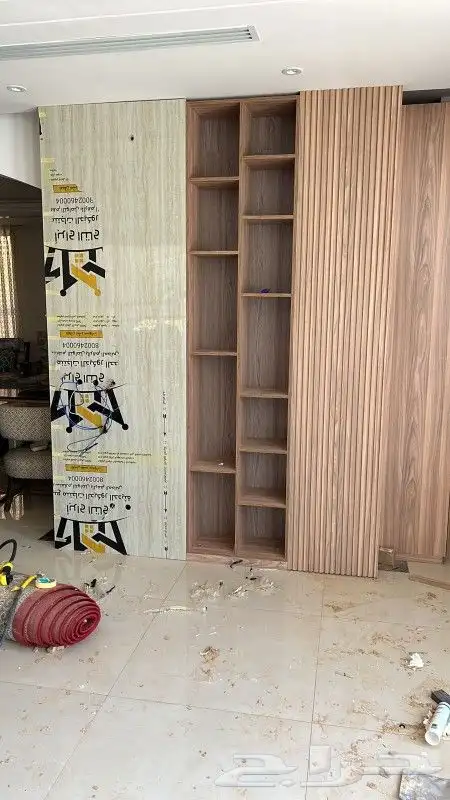 ديكورات دخليه وليه دولاب أستقبل ويله خشبي غرفه النوم 5
